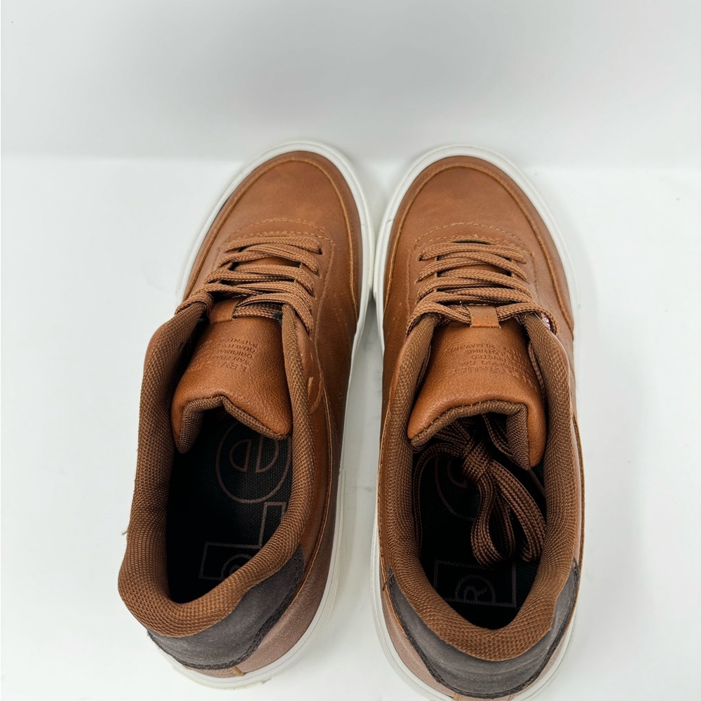 NWOB Levi's Men's Munro Retro Low-Top Sneakers Vegan‎ Leather Size 7 Never Worn - Picture 6 of 14
